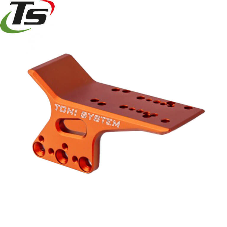 CZ TS 2 Orange & Racing Green, CZ TS Orange & Czechmate montage point rouge latéral universel