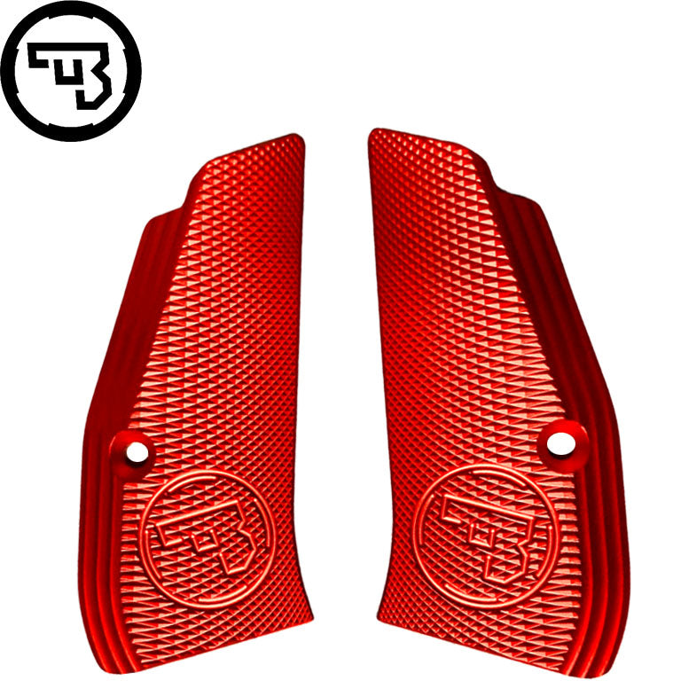 CZ 75 P-01, CZ 75 Compact plaquettes de poignée alu CZ