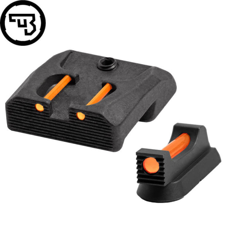 CZ 75B, CZ P-01, CZ 75 SP-01 feste Visierung mit Fiberoptik | Typ B