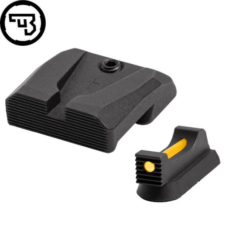 CZ 75B, CZ P-01, CZ 75 SP-01 feste Visierung mit Fiberoptik | Typ A