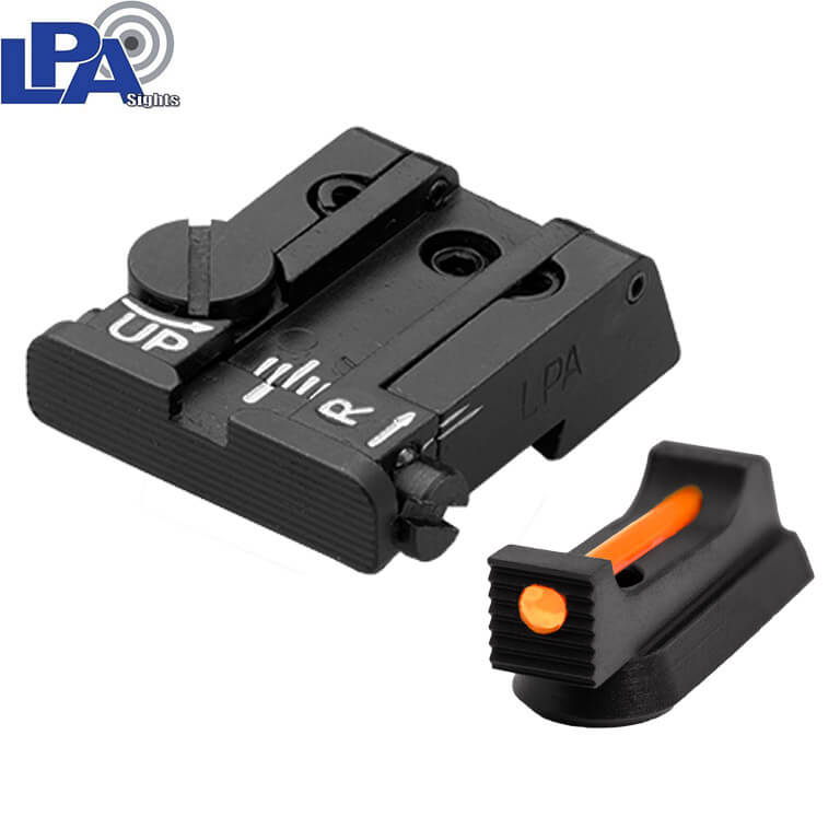 CZ P-10 verstellbares Visierungsset mit Fiberoptik | LPA