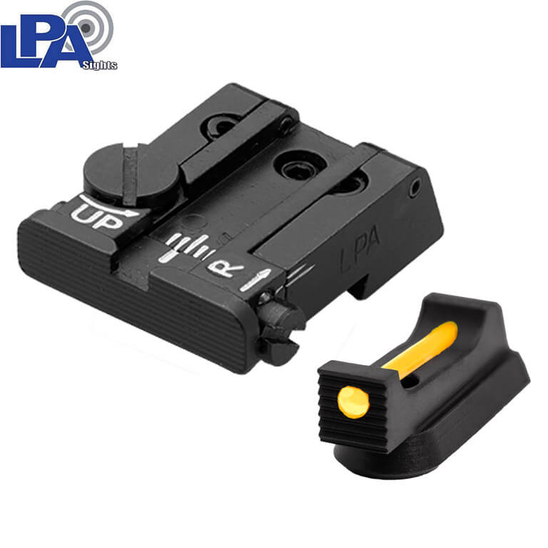 CZ P-10 verstellbares Visierungsset mit Fiberoptik | LPA