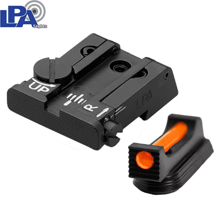 CZ P-10 verstellbares Visierungsset mit Fiberoptik | LPA