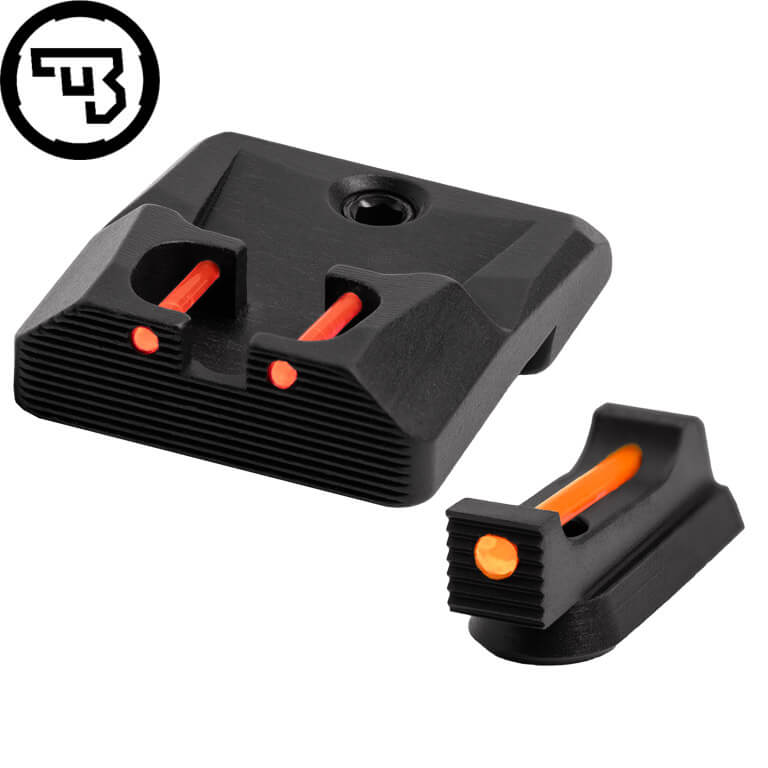 CZ P-10 feste Visierung mit Fiberoptik | Typ B