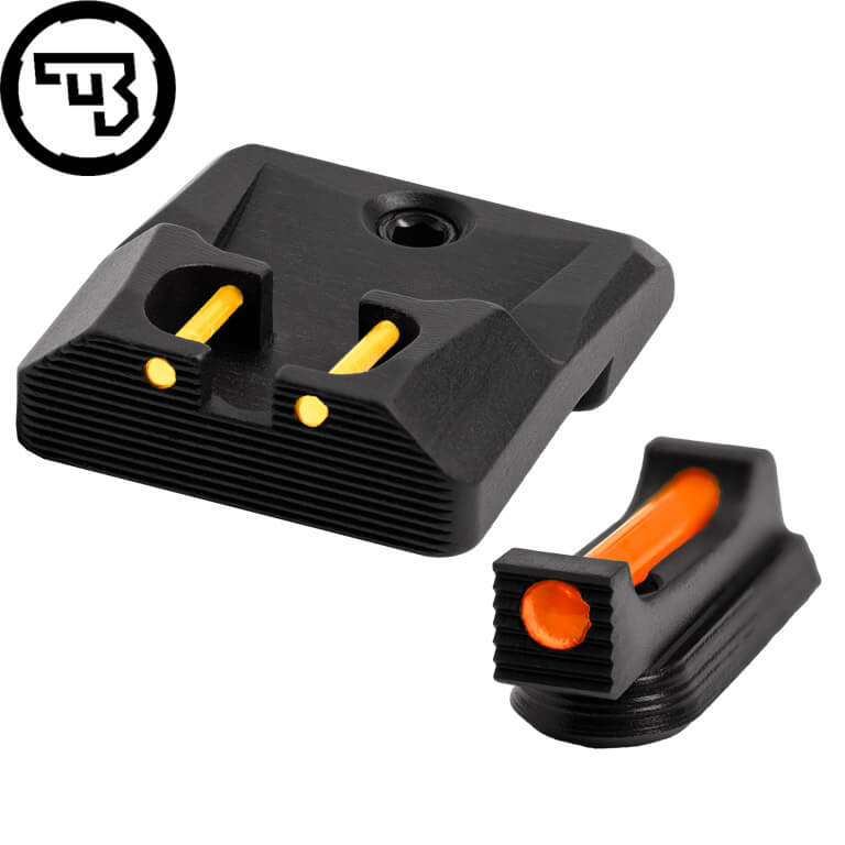 CZ P-10 feste Visierung mit Fiberoptik | Typ B