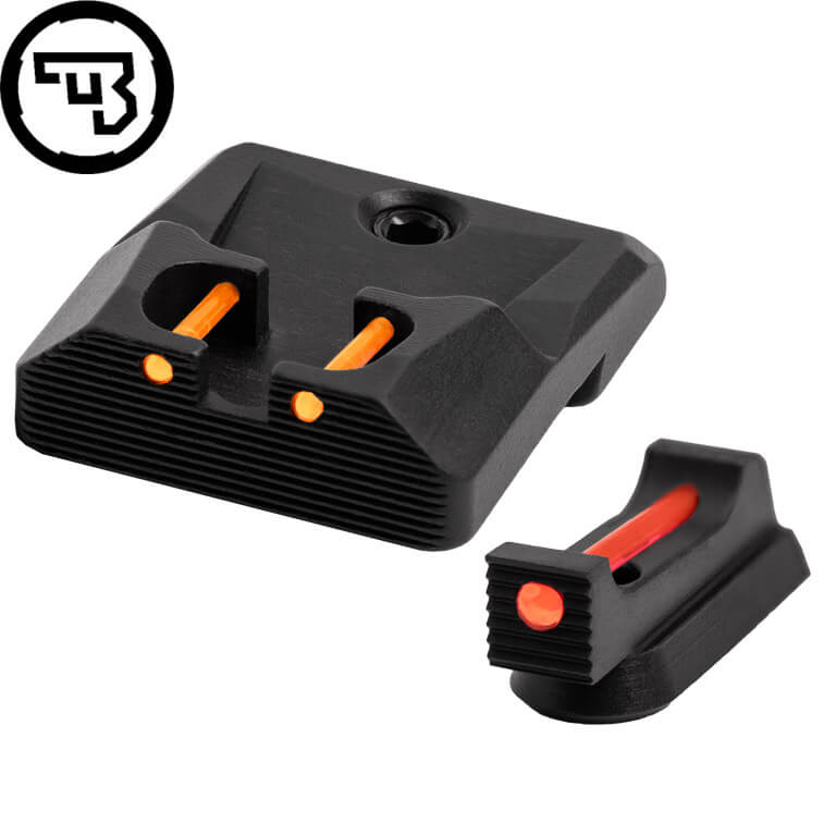 CZ P-10 feste Visierung mit Fiberoptik | Typ B