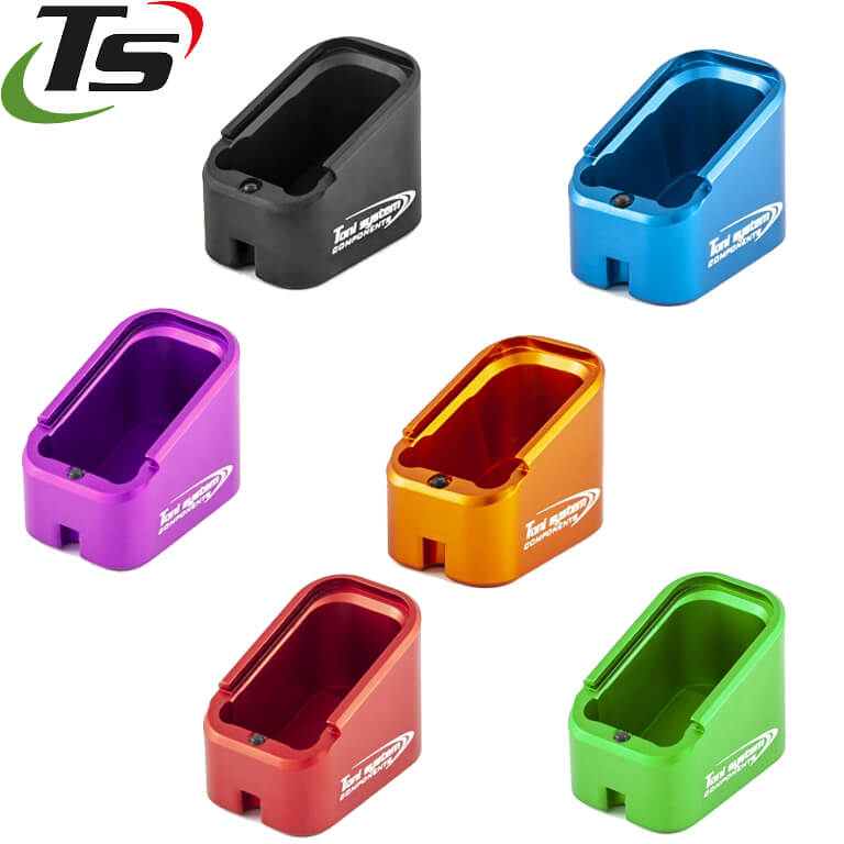 CZ Shadow 2, CZ 75B, CZ P-01, CZ 75 SP-01 Alu TS Magazinbodenplatte | +4rnd
