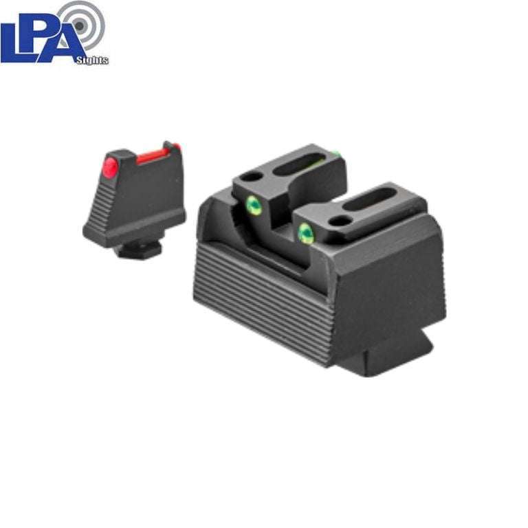 CZ Shadow 2 Carry jeu d'organes de visée hauts semi-réglables | avec fibre optique type B