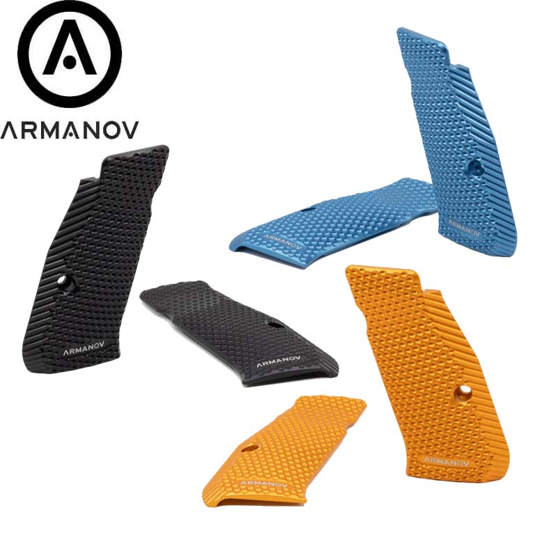 CZ Shadow 2 Compact alu Armanov plaquettes de poignée