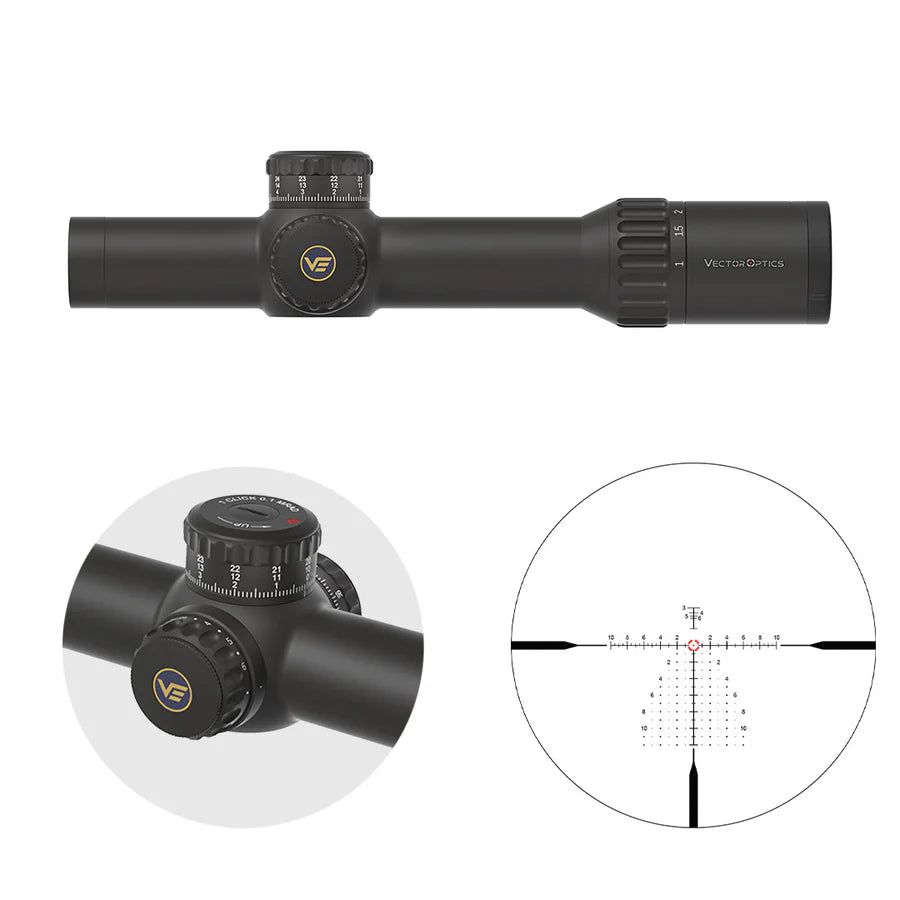 Vector Optics Continental x10 1-10x28 ED RAR-C lunette de visée
