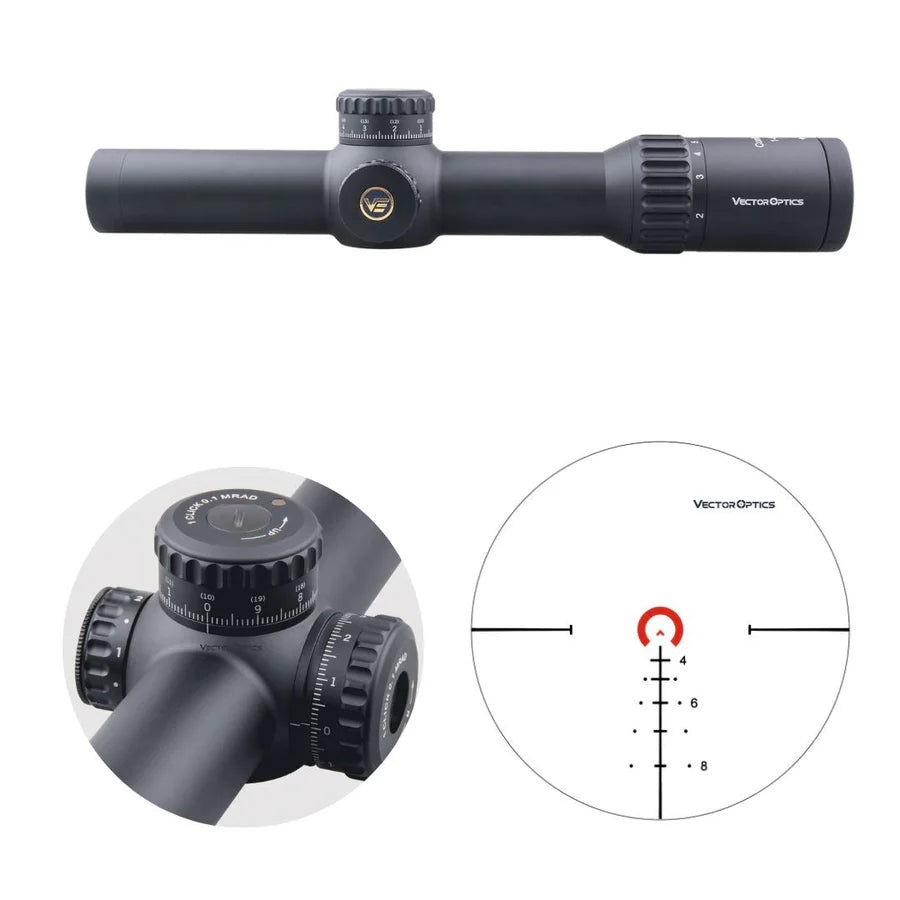 Vector Optics Continental x6 1-6x28FFP lunette de visée