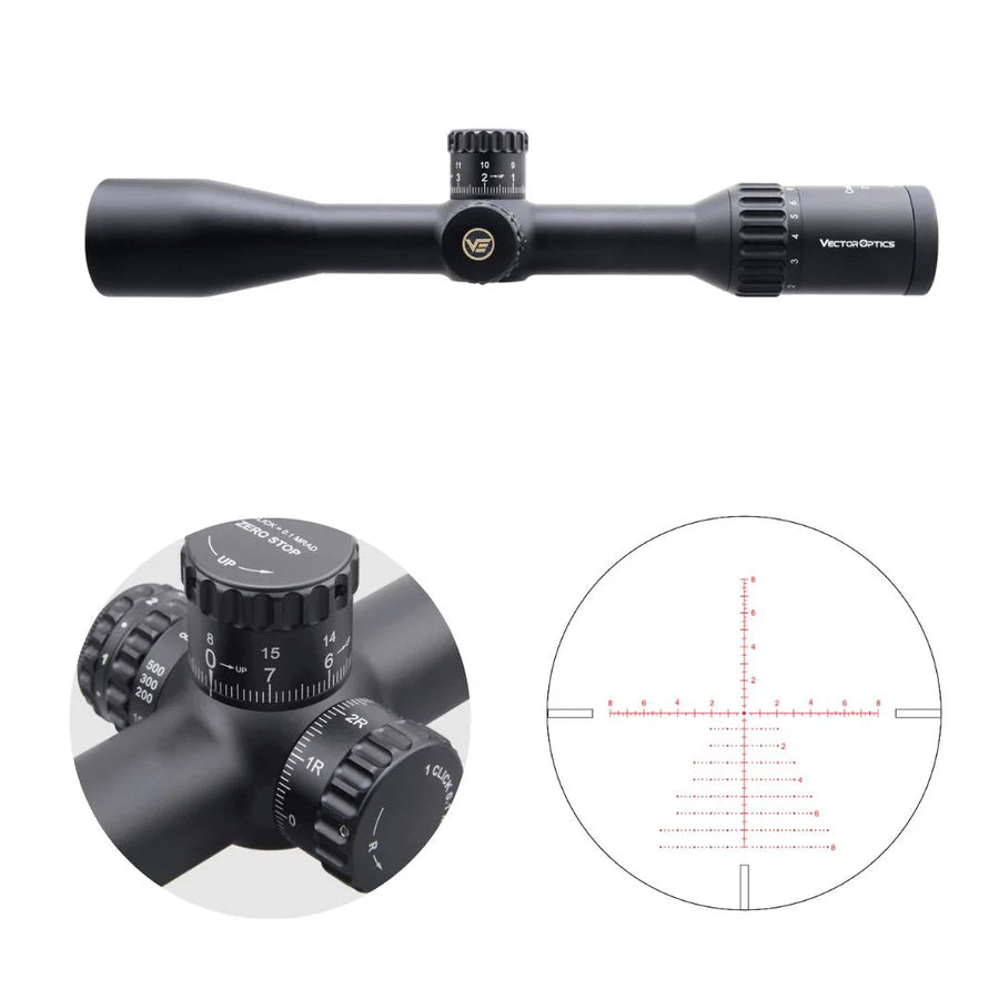 Vector Optics Continental x8 2-16x44 ED Tactical lunette de visée