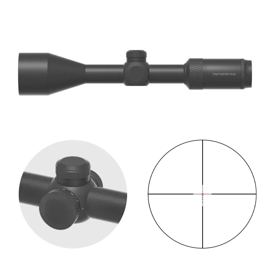 Vector Optics Matiz 3-9x50 Fibre SFP lunette de tir