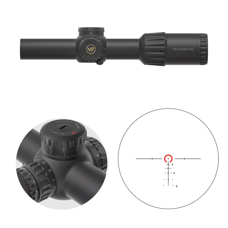 Vector Optics TAURON 1-6x24 SFP Zielfernrohr