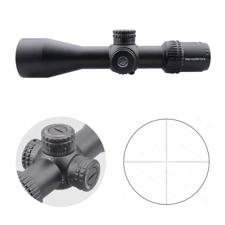 Vector Optics Veyron 3-12x44 FFP Kompakt-Zielfernrohr Vector Optics
