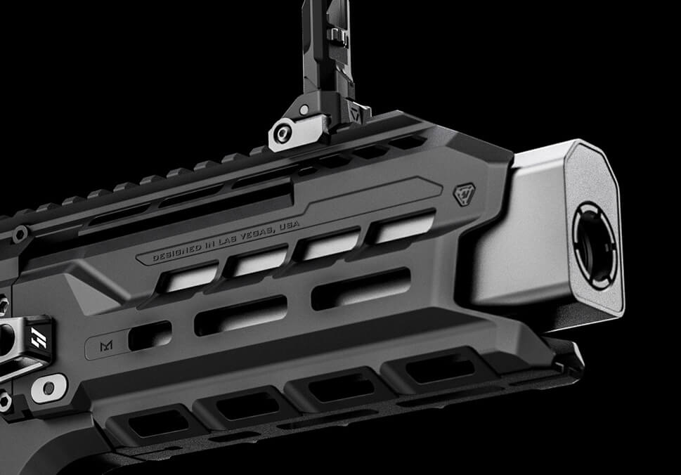 CZ Scorpion Evo faux modérateur de son