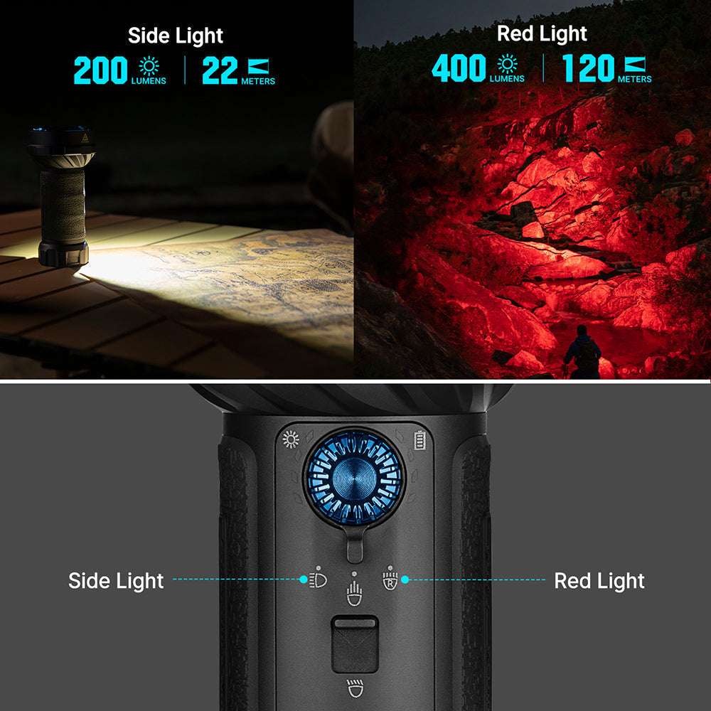 Olight Marauder 2 Mini | leistungsstarke wiederaufladbare Taschenlampe | 10.000 lm
