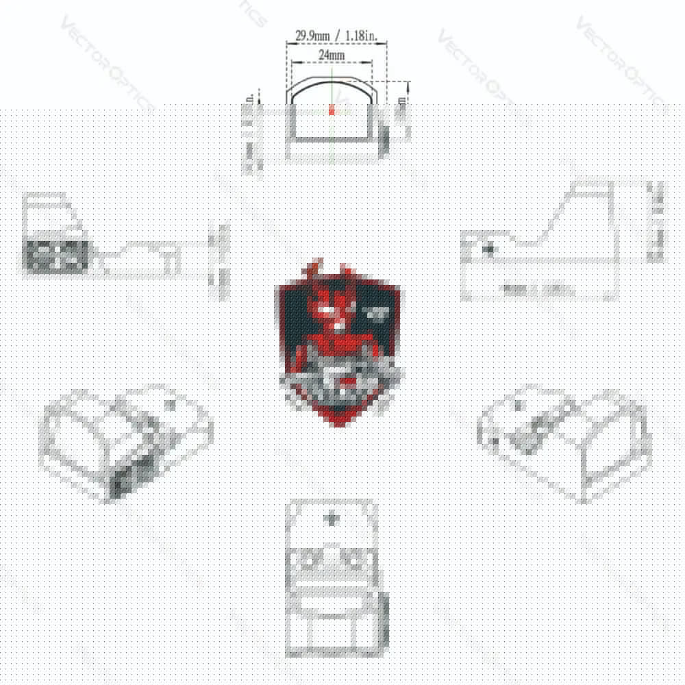 Vector Optics Frenzy 1x17x24 viseur point rouge Vector Optics