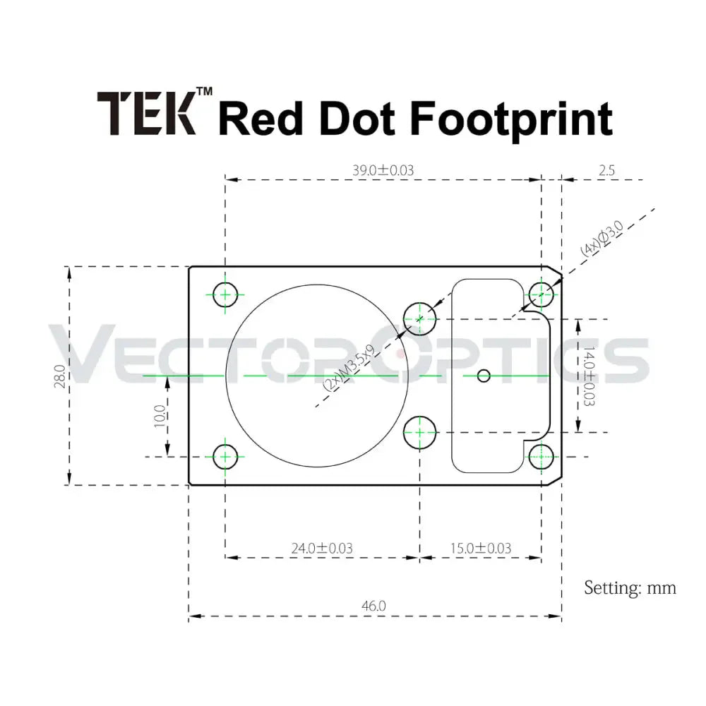 Vector Optics Frenzy 1x17x24 viseur point rouge Vector Optics
