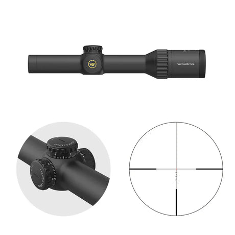Riflescopes with 30 mm diameter
