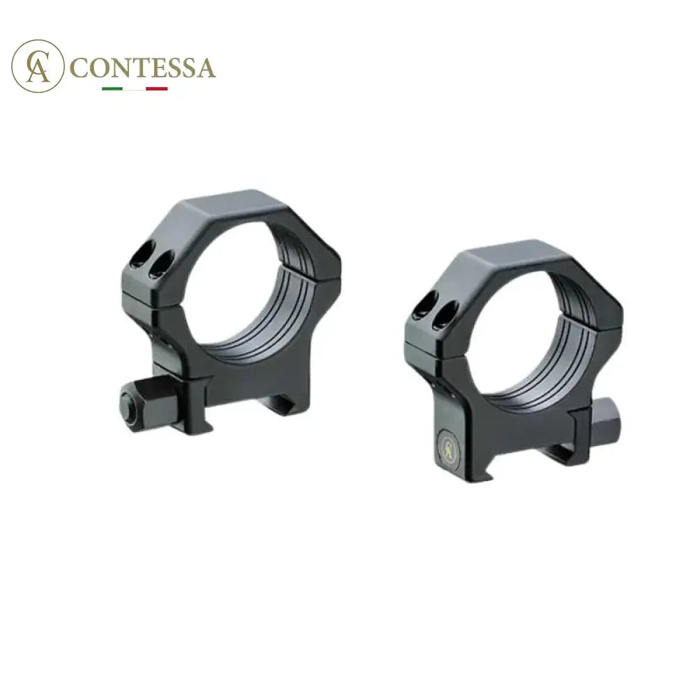 Anneaux de lunette 1" | base Picatinny avec écrou Contessa