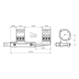 30 mm scope mount cantilever | Picatinny QD Ergo base