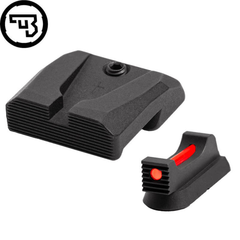 CZ 75B, CZ P-01, CZ 75 SP-01 feste Visierung mit Fiberoptik | Typ A