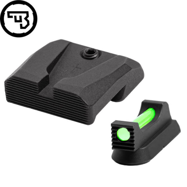 CZ 75B, CZ P-01, CZ 75 SP-01 feste Visierung mit Fiberoptik | Typ A