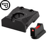 CZ Shadow 2, CZ 75 SP-01 Shadow verstellbares Visierungsset mit Fiberoptik | Typ C