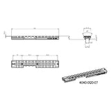 CZ 457 Picatinny-Schiene | links 25 MOA JK-N