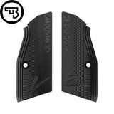 CZ Shadow 2, CZ TS 2, CZ 75B & SP-01 plaquettes de poignée CZ alu courtes