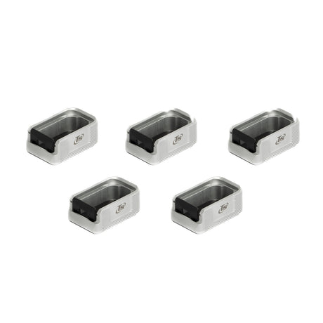 CZ Shadow 2, CZ 75 & SP-01 talons de chargeur alu TS - lot de 5 pcs | +2 cartouches
