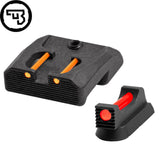 CZ 75B, CZ P-01, CZ 75 SP-01 feste Visierung mit Fiberoptik | Typ B