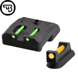 CZ 75B, CZ P-01, CZ 75 SP-01 feste Visierung mit Fiberoptik | Typ B
