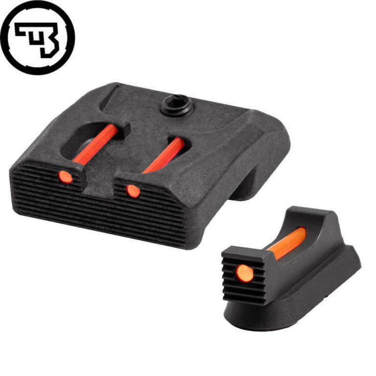 CZ 75B, CZ P-01, CZ 75 SP-01 feste Visierung mit Fiberoptik | Typ B