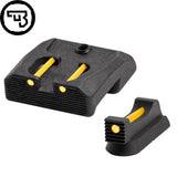 CZ 75B, CZ P-01, CZ 75 SP-01 feste Visierung mit Fiberoptik | Typ B