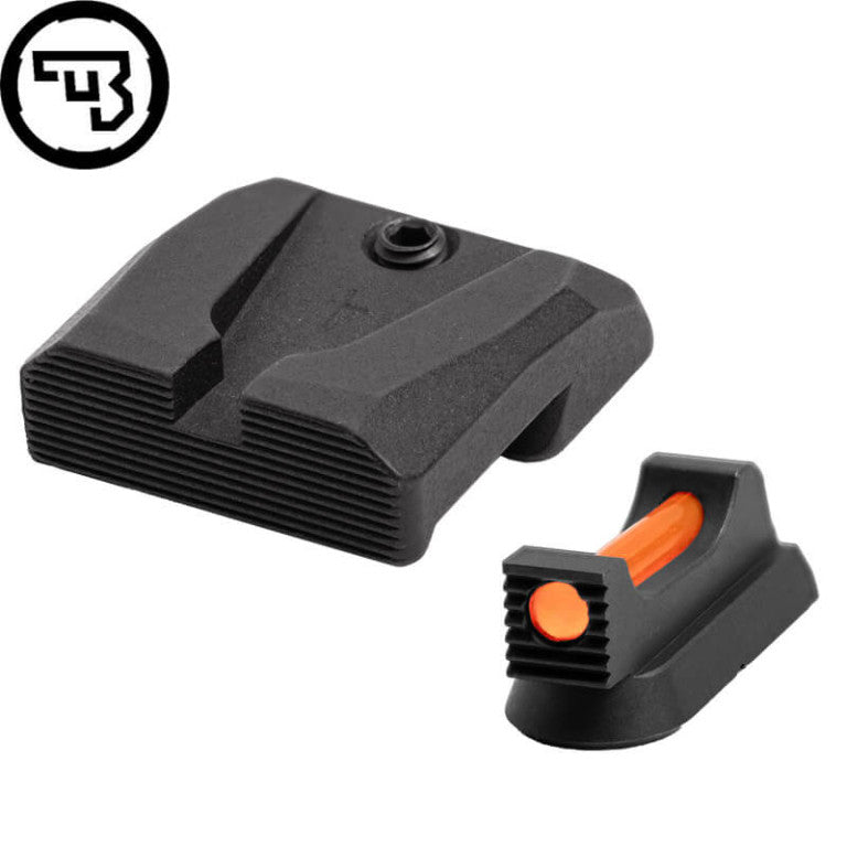 CZ 75B, CZ P-01, CZ 75 SP-01 feste Visierung mit Fiberoptik | Typ A