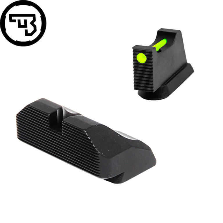 CZ P-10 Optics Ready Visierung mit Fiberoptik | CZ