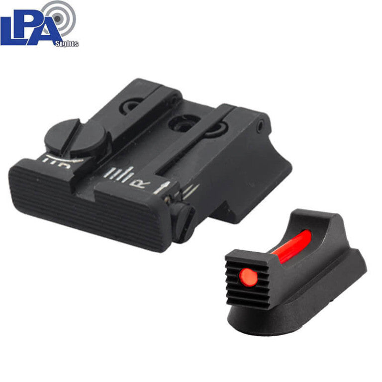 CZ 75B, CZ P-01, CZ 75 SP-01 verstellbares Visierungsset mit Fiberoptik | LPA