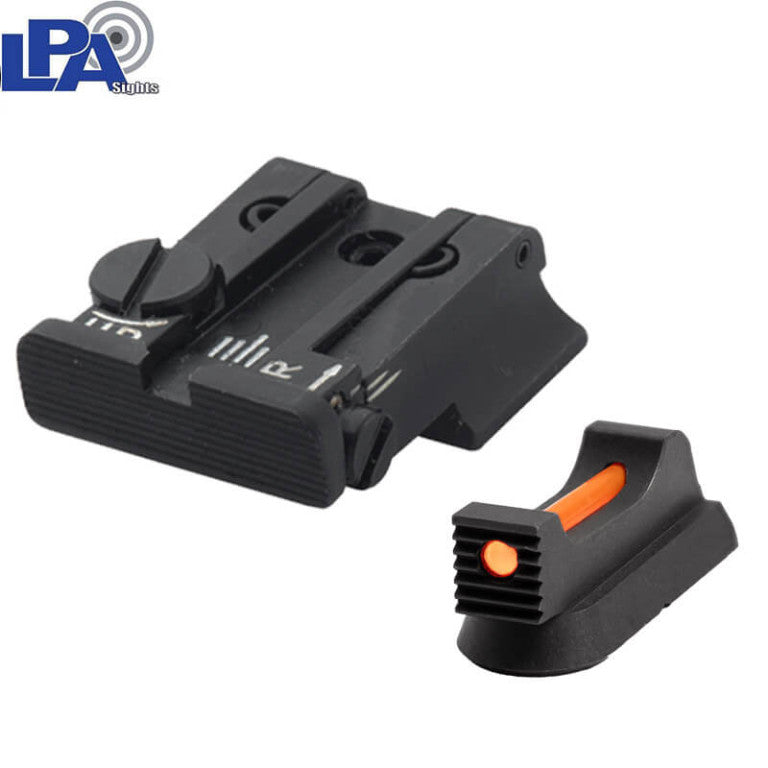 CZ 75B, CZ P-01, CZ 75 SP-01 verstellbares Visierungsset mit Fiberoptik | LPA