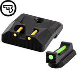 CZ P-10 feste Visierung mit Fiberoptik | Typ B
