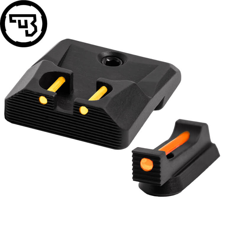 CZ P-10 feste Visierung mit Fiberoptik | Typ B