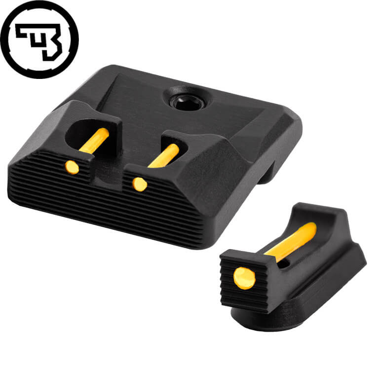 CZ P-10 feste Visierung mit Fiberoptik | Typ B