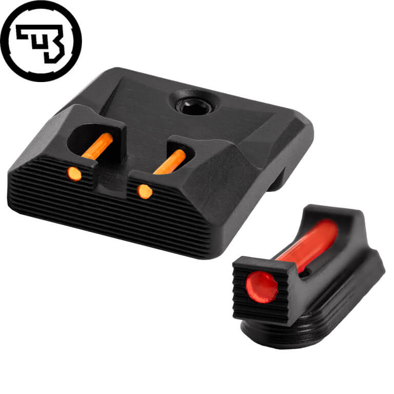 CZ P-10 feste Visierung mit Fiberoptik | Typ B
