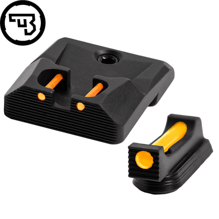 CZ P-10 feste Visierung mit Fiberoptik | Typ B