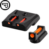 CZ P-07, CZ P-09 jeu d'organes de visée fixes avec fibres optiques | type B