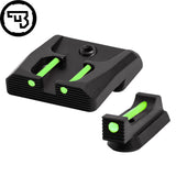 CZ P-07, CZ P-09 jeu d'organes de visée fixes avec fibres optiques | type B
