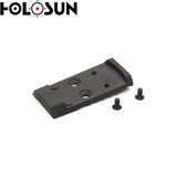 CZ P-10 plaque adaptatrice Optics Ready | empreinte Holosun K-series Holosun
