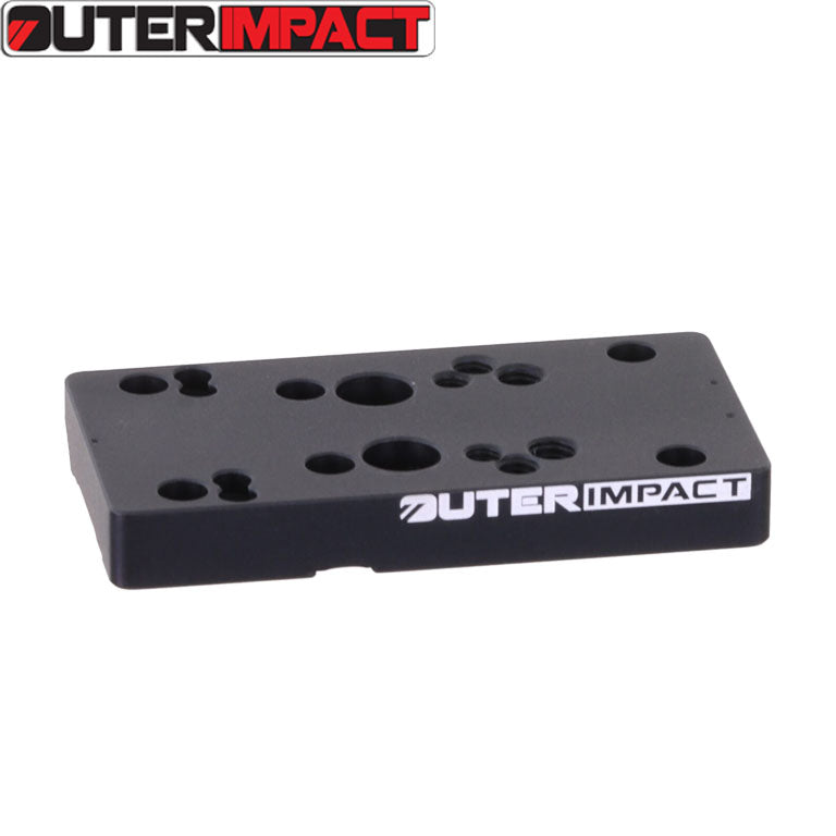 CZ Shadow 2 Optics Ready plaque adaptatrice viseur point rouge universelle | type C Outer Impact