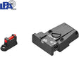 CZ 75B, CZ P-01, CZ 75 SP-01 voll einstellbares Visierungsset mit Fiberoptik LPA | Typ A
